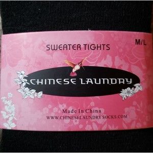 Chinese Laundry Sweater Tights Size M/L